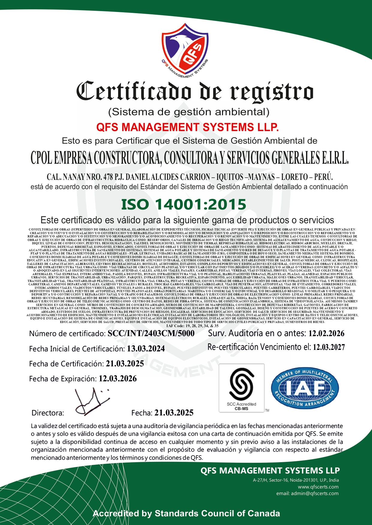 ISO-14001 ISO-14001